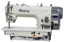 Minerva M6160-JE4H, швейная машина с игольным продвижением материала с компьютерным управлением, для шитья средних и тяжелых тканей Minerva M6160-JE4H, швейная машина с игольным продвижением материала с компьютерным управлением, для шитья средних и тяжелых тканей