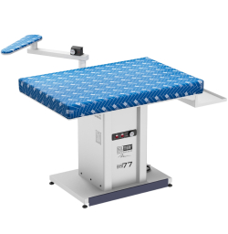 Silter TS GPS 77, прямоугольный промышленный гладильный стол с рукавом Silter TS GPS 77, прямоугольный промышленный гладильный стол с рукавом