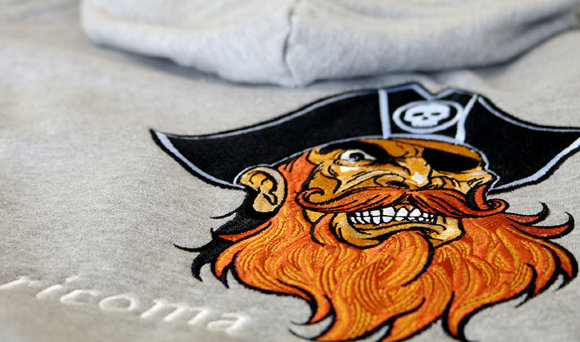 Ricoma CHT-1204, чотириголова промислова вишивальна машина з площею вишивки 1600 x 450 мм