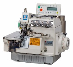 Shunfa SF 958-4D/EP, компьютерный четырехниточный промышленный оверлок с встроенным сервомотором Shunfa SF 958-4D/EP, компьютерный четырехниточный промышленный оверлок с встроенным сервомотором