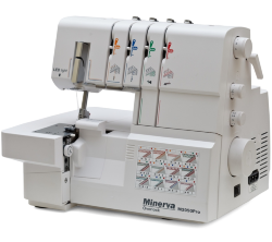 Minerva M2050PRO, 2/3/4-ниточный бытовой оверлок с автоматическим натяжением нити и рукавной консолью