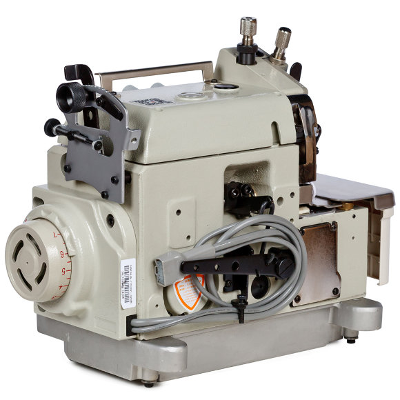 Shunfa SF 798EXT-4D, чотиринитковий промисловий оверлок з нижнім та верхнім транспортом матеріалу