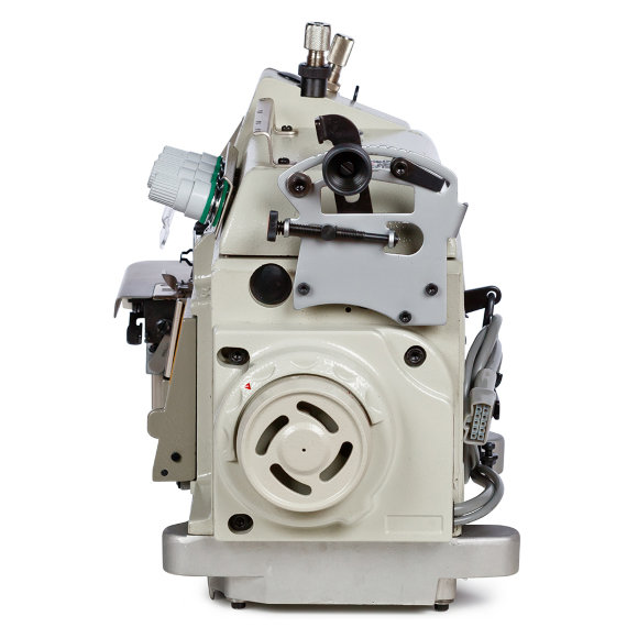 Shunfa SF 798EXT-4D, чотиринитковий промисловий оверлок з нижнім та верхнім транспортом матеріалу