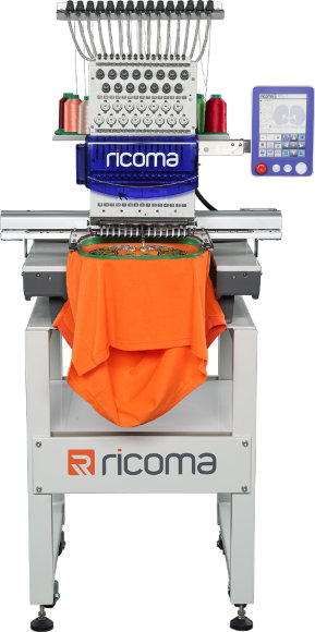 Ricoma RCM-1501TC-8s, п'ятнадцятиголкова промислова вишивальна машина з робочим полем 560 х 360 мм