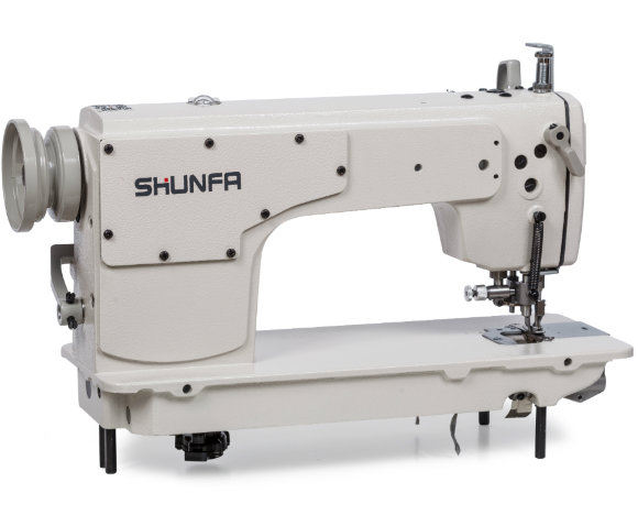 Shunfa SF 188-D, пряморядкова швейна машина з обрізанням краю матеріала