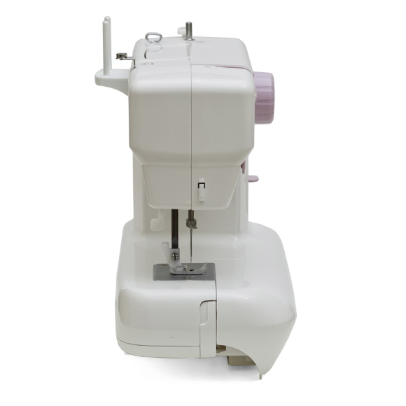 Minerva MAX 20M, електрична швейна машинка з вертикальним човником та напівавтоматичною петлею