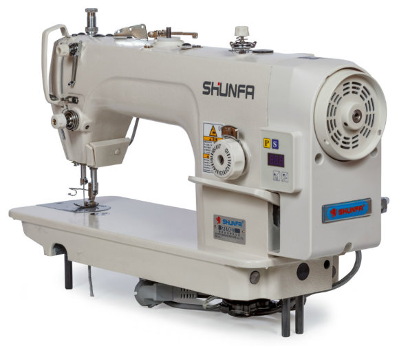 Shunfa SF 8700D, промышленная швейная машина с встроенным сервомотором, для шитья легких и средних тканей
