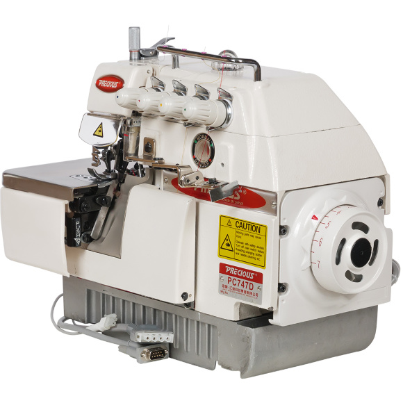 Precious PC 747D, оверлок промисловий чотиринитковий з вбудованим серводвигуном