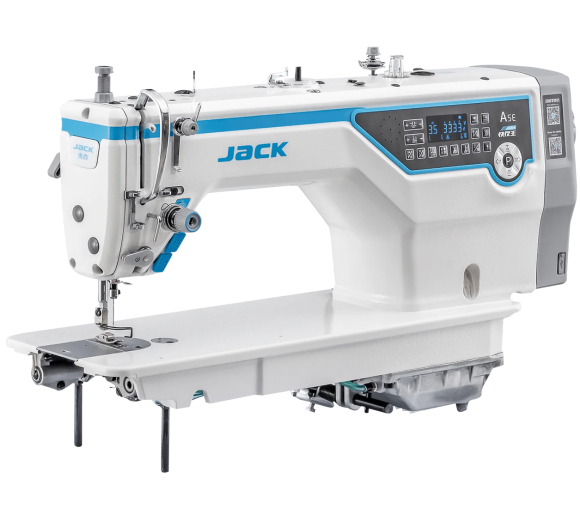 Jack A5E-A-H-7, швейна машинка промислова з комп'ютерним керуванням, для шиття середніх та важких тканин