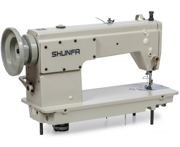 Shunfa SF 202, пряморядкова швейна машинка зі збільшеним човником, для шиття важких тканин Shunfa SF 202, пряморядкова швейна машинка зі збільшеним човником, для шиття важких тканин