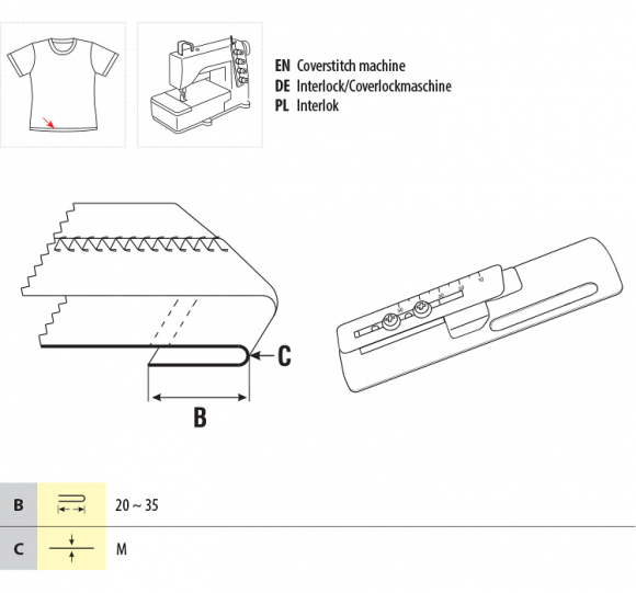 UMA-56, улитка для промышленной распошивальной машины