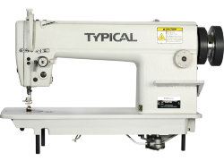 Typical GC 6160B, швейная машина игольного продвижения с увеличенным челноком, для шитья тяжелых тканей Typical GC 6160B, швейная машина игольного продвижения с увеличенным челноком, для шитья тяжелых тканей