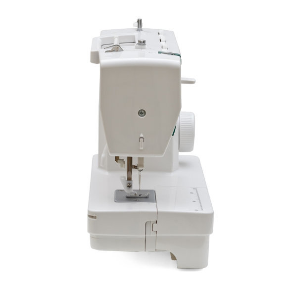 Minerva Smart 60, электромеханическая швейная машинка с вертикальным челноком и автоматической петлей