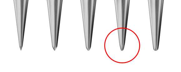 Organ DCx27 SES, трикотажные иглы для промышленных оверлоков