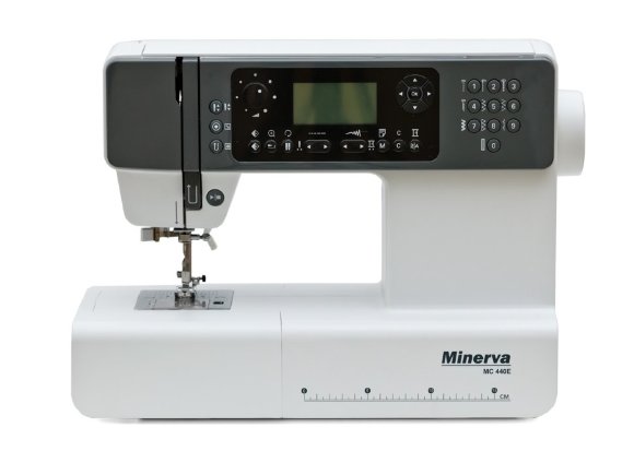 Minerva MC 440E, швейно-вышивальная машина со встроенной памятью