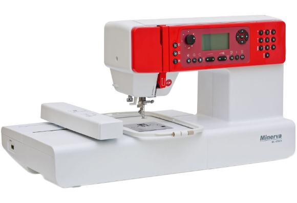 Minerva MC 450-ER, швейно-вышивальная машина со встроенной памятью