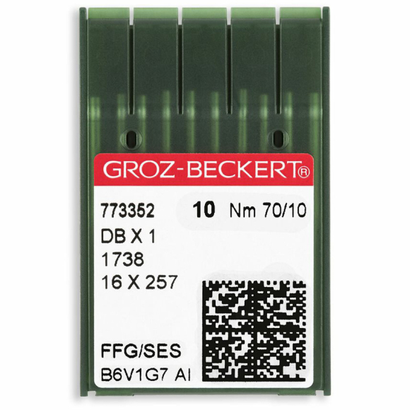 Groz-Beckert DBx1 R, швейные иглы для промышленных швейных машин