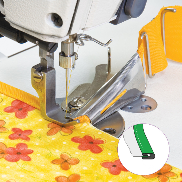 Golden Eagle A-10, окантователь в 4 сложения для промышленных швейных машин Golden Eagle A-10, окантователь в 4 сложения для промышленных швейных машин