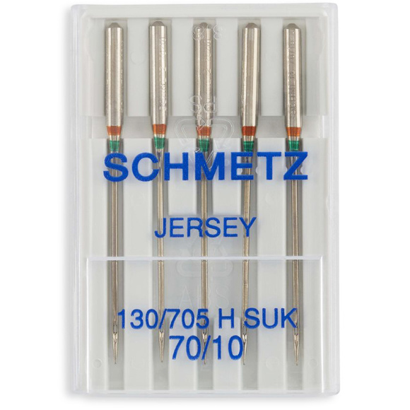 Schmetz 130/705 H SUK, голки джерсі для побутових швейних машинок
