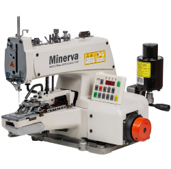 Minerva M373D, электромеханическая промышленная пуговичная машина цепного стежка Minerva M373D, электромеханическая промышленная пуговичная машина цепного стежка