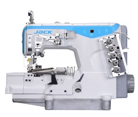Jack W4-D-01/02/03/08, плоскошовная машина промышленная универсальная с переналадочным комплектом