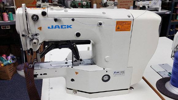 Jack T1903G, компьютерная пуговичная машина челночного стежка