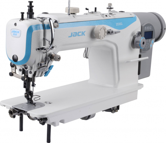 Jack JK-2030GHC-4Q, комп'ютерна швейна машина для шкіри з кроком лапкою