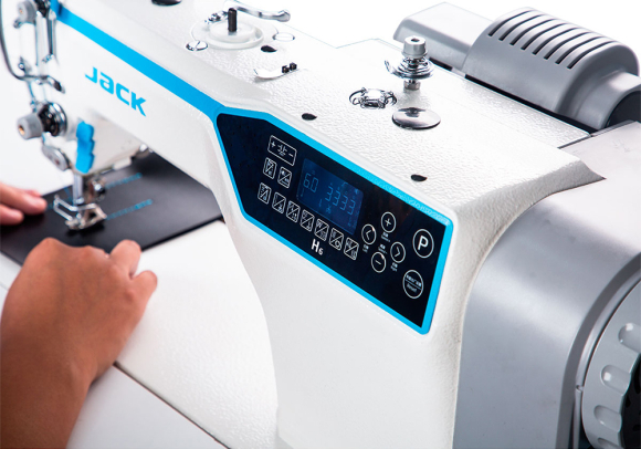 Jack H6-CZ-4, компьютерная промышленная швейная машина с двойным продвижением