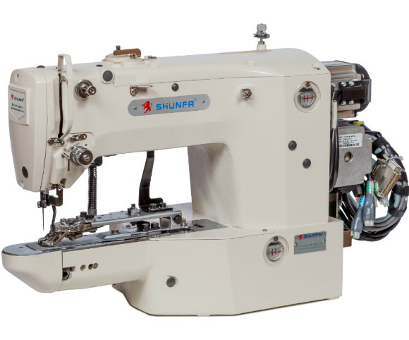 Shunfa SF 1903ASS, компьютерная пуговичная швейная машина челночного стежка
