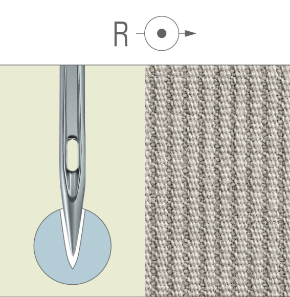 Triumph DPx17 R CM, универсальные иглы с керамическим покрытием для промышленных швейных машин с шагающей лапкой