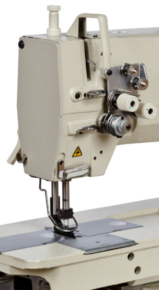 Shunfa SF 842-M, двоголкова промислова швейна машина для легких та середніх тканин