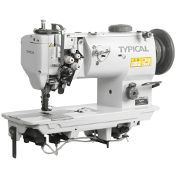 Typical GC 20676, двухигольная промышленная швейная машина для кожи с тройным продвижением