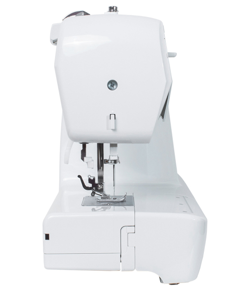 Minerva Next 532A, побутова швейна машина з вертикальним човником та автоматичною петлею
