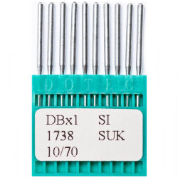 Dotec DBx1 SUK, трикотажные иглы для промышленных швейных машин