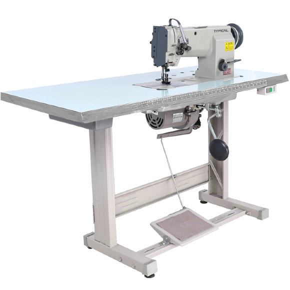 Typical GC 6220M, двохголкова промислова швейна машина для легких та середніх тканин