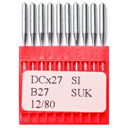 Dotec DCx27 SUK, трикотажные иглы для промышленных оверлоков