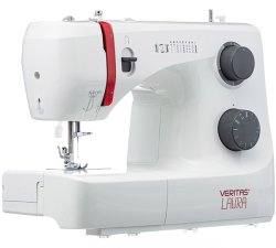 Veritas Laura, швейна машинка для дому з вертикальним човником та напівавтоматичною петлею