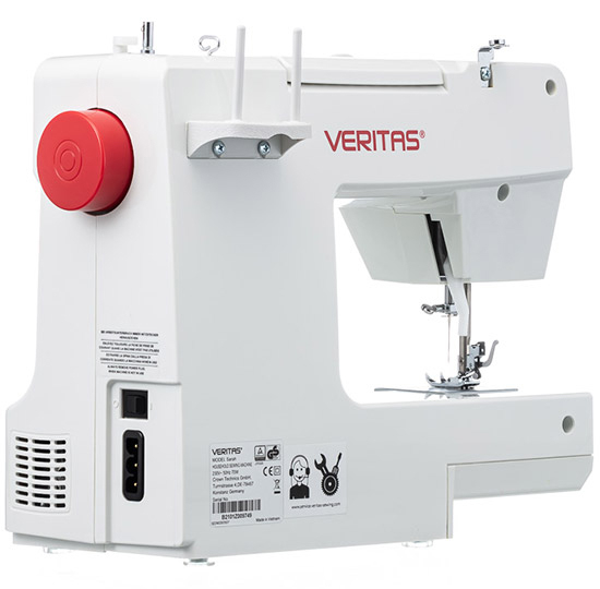 Veritas Sarah, швейная машинка бытовая с вертикальным челноком и полуавтоматической петлей Veritas Sarah, швейная машинка бытовая с вертикальным челноком и полуавтоматической петлей