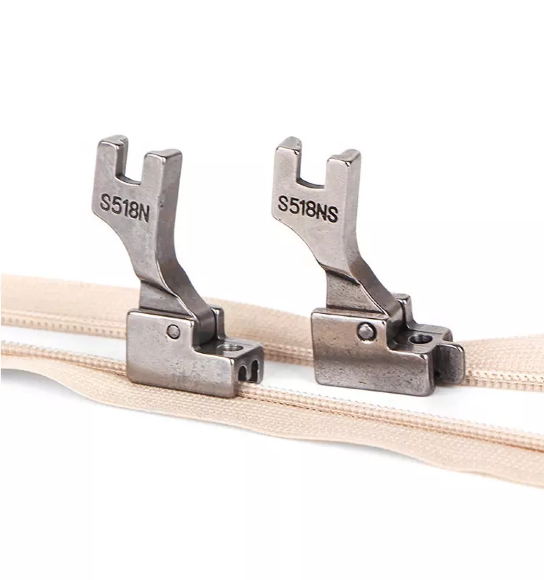 Golden Eagle S518NS, лапка для потайної блискавки з направляючою для швейної машини з нижнім просуванням