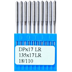Dotec DPx17 LR, иглы для кожи для промышленных швейных машин с шагающей лапкой