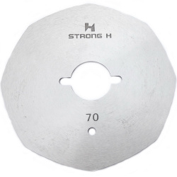 Strong H RS-70, лезвие из легированной стали для дискового ножа диаметром 70 миллиметров Strong H RS-70, лезвие из легированной стали для дискового ножа диаметром 70 миллиметров