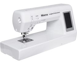 Minerva LongArm Professional, комп'ютерна швейна машина з вбудованою пам'яттю для квілтингу та клаптевого шиття Minerva LongArm Professional, комп'ютерна швейна машина з вбудованою пам'яттю для квілтингу та клаптевого шиття