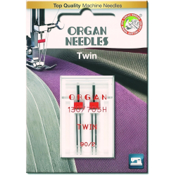 Organ 130/705 HZ Universal, універсальні подвійні голки з міжголковою відстанню 2 міліметри Organ 130/705 HZ Universal, універсальні подвійні голки з міжголковою відстанню 2 міліметри