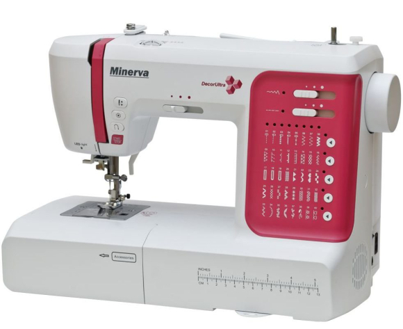Minerva DecorUltra, електронна швейна машинка