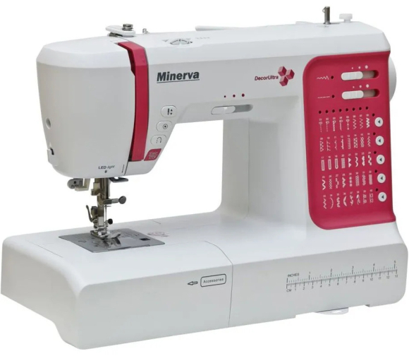 Minerva DecorUltra, электронная швейная машинка