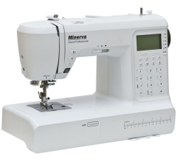 Minerva DecorProfessional, комп'ютерна швейна машинка із вбудованою пам'яттю Minerva DecorProfessional, комп'ютерна швейна машинка із вбудованою пам'яттю