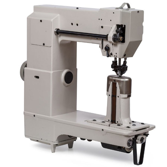 Shunfa SF 9920, двоголкова колонкова швейна машина з роликовим просуванням