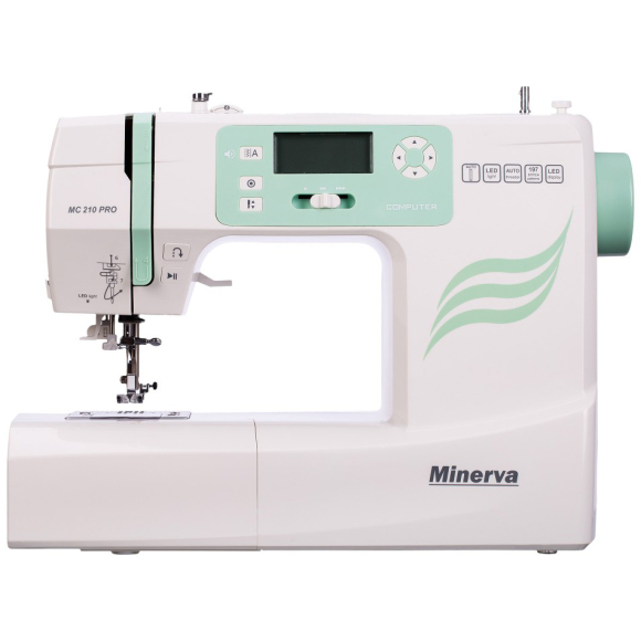 Minerva MC210Pro, комп'ютеризована швейна машина