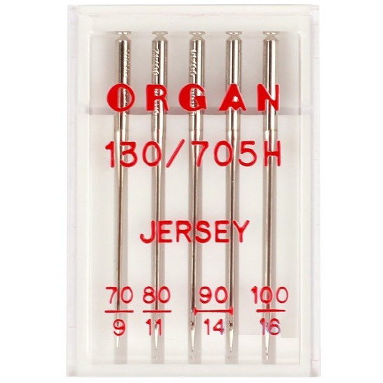 Organ 130/705 H SUK, швейные иглы джерси для бытовых швейных машин