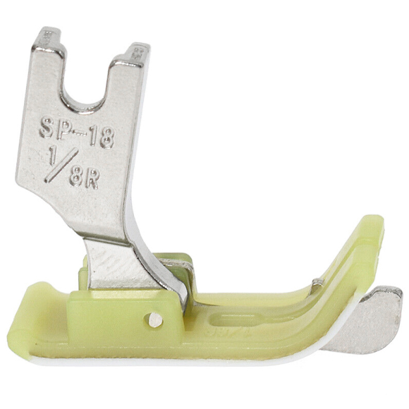 Golden Eagle TSP-18, тефлонова лапка з правим обмежувачем для швейної машини з нижнім просуванням